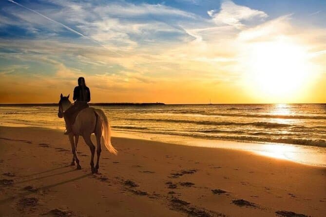 horseback-sunset