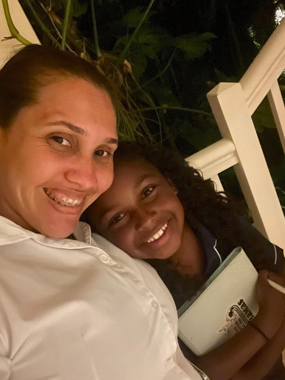 Having fun together